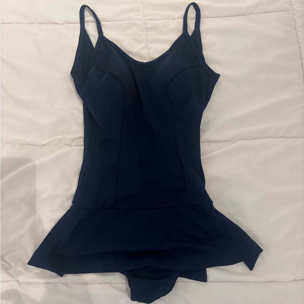 Vintage Navy Swimsuit